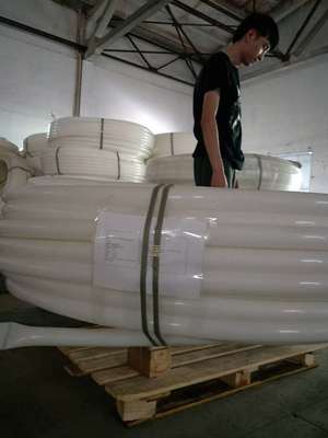 要出口的PE穿線管是如何包裝的,學(xué)到了。