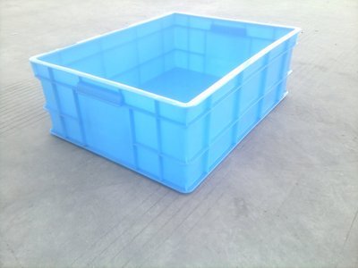 【塑料物流箱 斜插帶蓋物流箱 堆疊式物流箱 物流箱】價(jià)格,廠家,圖片,塑料箱,上海萬廣塑業(yè)-